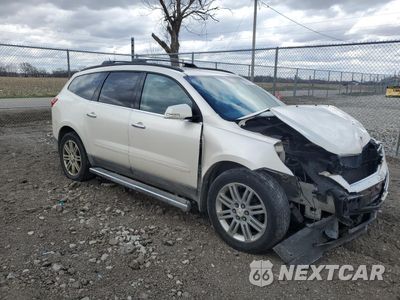 Czwarte zdjęcie samochodu z boku: 2011 CHEVROLET TRAVERSE LT VIN:1GNKVGED8BJ232493 - miniatura