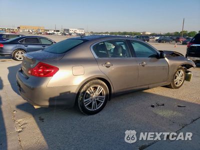 Trzecie zdjęcie samochodu z tyłu: 2010 INFINITI G37 BASE VIN:JN1CV6AP7AM404746 - miniatura