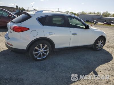 Trzecie zdjęcie samochodu z tyłu: 2010 INFINITI EX35 BASE VIN:JN1AJ0HR7AM750626 - miniatura