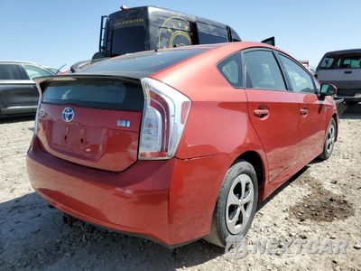 Trzecie zdjęcie samochodu z tyłu: 2012 TOYOTA PRIUS VIN:JTDKN3DUXC5417447 - miniatura