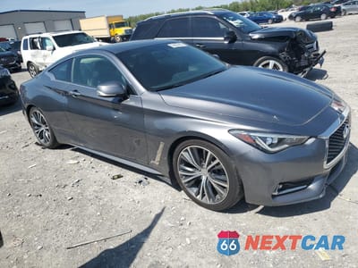 Czwarte zdjęcie samochodu z boku: 2018 INFINITI Q60 LUXE 300 VIN:JN1EV7EK8JM343176 - miniatura