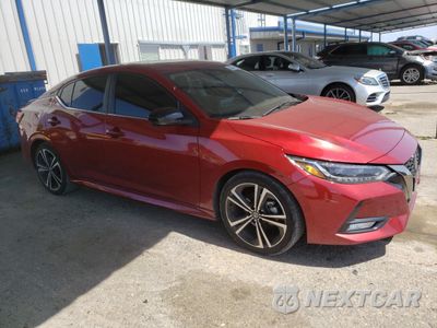 Czwarte zdjęcie samochodu z boku: 2023 NISSAN SENTRA SR VIN:3N1AB8DV5PY239193 - miniatura
