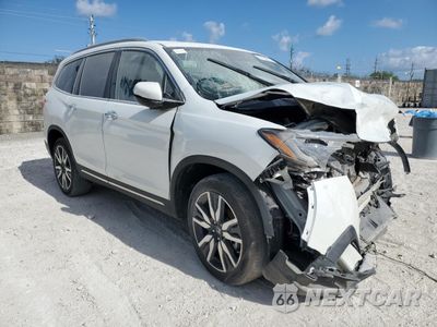 Czwarte zdjęcie samochodu z boku: 2021 HONDA PILOT ELITE VIN:5FNYF6H0XMB086899 - miniatura