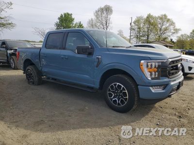 Czwarte zdjęcie samochodu z boku: 2023 FORD F150 SUPERCREW VIN:1FTEW1EP8PKD42228 - miniatura