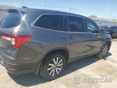 Trzecie zdjęcie samochodu z tyłu: 2019 HONDA PILOT EXL VIN:5FNYF5H59KB034909 - miniatura