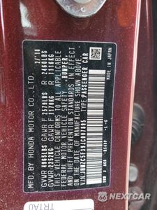 Zdjęcie 12 z 12 samochodu: 2018 HONDA CLARITY TOURING VIN:JHMZC5F39JC007895 - miniatura