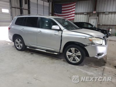 Czwarte zdjęcie samochodu z boku: 2008 TOYOTA HIGHLANDER SPORT VIN:JTEDS43AX82025202 - miniatura