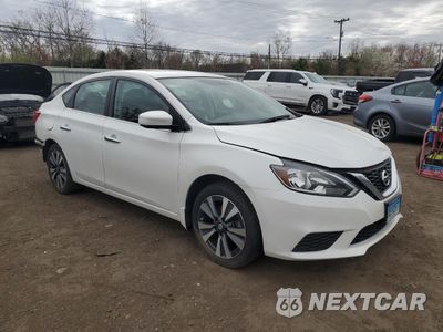 Czwarte zdjęcie samochodu z boku: 2019 NISSAN SENTRA S VIN:3N1AB7AP1KY240222 - miniatura
