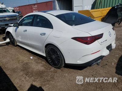 Drugie zdjęcie samochodu z przodu: 2025 MERCEDES-BENZ CLA 250 4MATIC VIN:W1K5J4HB5SN484467 - miniatura