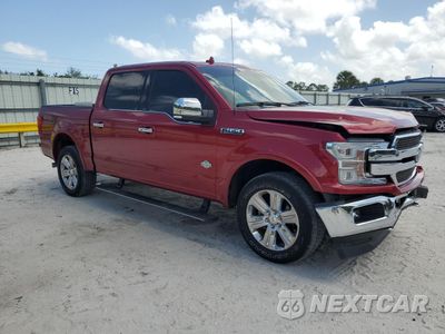 Czwarte zdjęcie samochodu z boku: 2019 FORD F150 SUPERCREW VIN:1FTEW1E41KFA73268 - miniatura