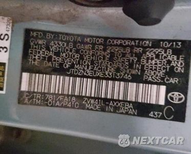 Zdjęcie 12 z 12 samochodu: 2014 TOYOTA PRIUS V VIN:JTDZN3EUXE3313746 - miniatura