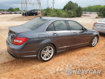 Trzecie zdjęcie samochodu z tyłu: 2014 MERCEDES-BENZ C 250 VIN:WDDGF4HBXEA958726 - miniatura