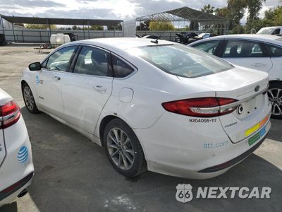 Drugie zdjęcie samochodu z przodu: 2017 FORD FUSION SE HYBRID VIN:3FA6P0LU6HR408962 - miniatura