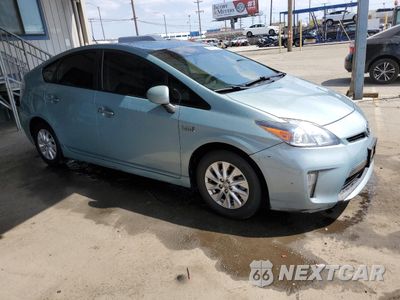 Czwarte zdjęcie samochodu z boku: 2012 TOYOTA PRIUS PLUG-IN VIN:JTDKN3DP5C3019567 - miniatura