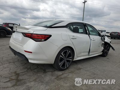 Trzecie zdjęcie samochodu z tyłu: 2021 NISSAN SENTRA SR VIN:3N1AB8DV4MY319533 - miniatura