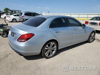Trzecie zdjęcie samochodu z tyłu: 2018 MERCEDES-BENZ C 300 VIN:55SWF4JB3JU243822 - miniatura