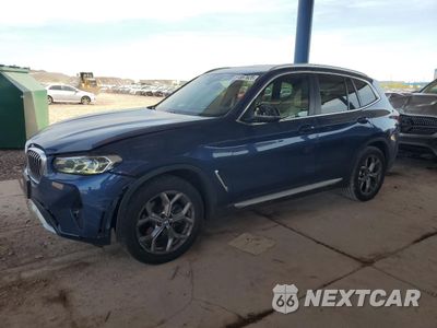 2022 BMW X3 SDRIVE30I 5UX43DP03N9K14570 - główne zdjęcie licytacji z USA - miniatura