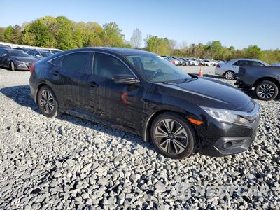 Czwarte zdjęcie samochodu z boku: 2018 HONDA CIVIC EX VIN:JHMFC1F37JX011769 - miniatura