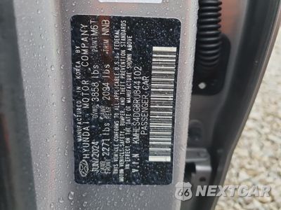 Zdjęcie 12 z 12 samochodu: 2024 HYUNDAI ELANTRA SEL VIN:KMHLS4DG8RU844102 - miniatura