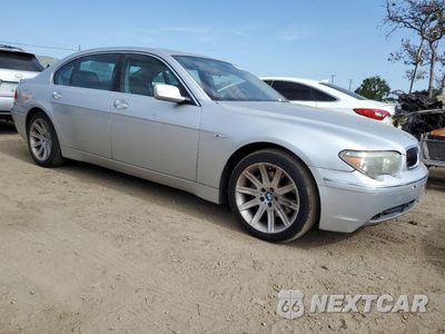 Czwarte zdjęcie samochodu z boku: 2003 BMW 745 LI VIN:WBAGN634X3DR13814 - miniatura