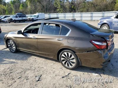 Drugie zdjęcie samochodu z przodu: 2017 HONDA ACCORD HYBRID EXL VIN:JHMCR6F56HC013112 - miniatura