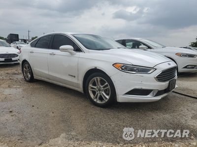 Czwarte zdjęcie samochodu z boku: 2018 FORD FUSION SE HYBRID VIN:3FA6P0LU7JR118722 - miniatura