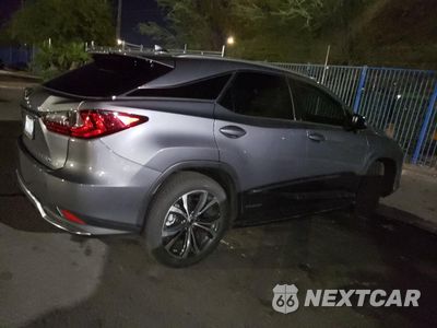 Trzecie zdjęcie samochodu z tyłu: 2021 LEXUS RX 450H VIN:2T2HGMDA8MC069454 - miniatura
