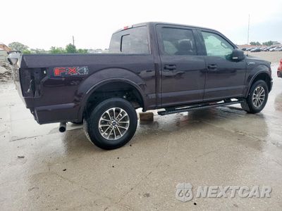 Trzecie zdjęcie samochodu z tyłu: 2018 FORD F150 SUPERCREW VIN:1FTEW1E52JKF34282 - miniatura
