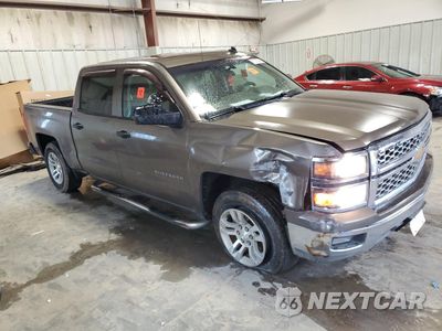 Czwarte zdjęcie samochodu z boku: 2014 CHEVROLET SILVERADO C1500 LT VIN:3GCPCREC7EG266857 - miniatura