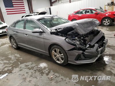 Czwarte zdjęcie samochodu z boku: 2018 HYUNDAI SONATA SPORT VIN:5NPE34AF2JH624975 - miniatura