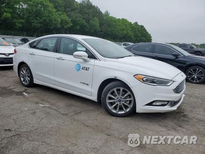 Czwarte zdjęcie samochodu z boku: 2017 FORD FUSION SE HYBRID VIN:3FA6P0LU2HR409638 - miniatura