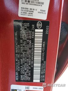 Zdjęcie 13 z 13 samochodu: 2009 TOYOTA CAMRY BASE VIN:4T1BE46K49U284941 - miniatura