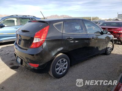 Trzecie zdjęcie samochodu z tyłu: 2014 HYUNDAI ACCENT GLS VIN:KMHCT5AE0EU189532 - miniatura