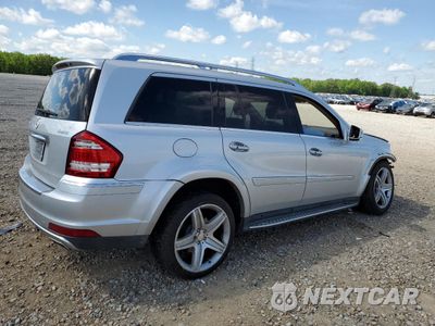 Trzecie zdjęcie samochodu z tyłu: 2012 MERCEDES-BENZ GL 550 4MATIC VIN:4JGBF8GE2CA772629 - miniatura