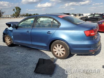 Drugie zdjęcie samochodu z przodu: 2015 VOLKSWAGEN JETTA BASE VIN:3VW2K7AJ4FM281001 - miniatura