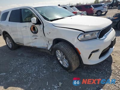 Czwarte zdjęcie samochodu z boku: 2021 DODGE DURANGO SXT VIN:1C4RDJAG9MC547267 - miniatura