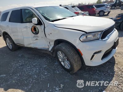 Czwarte zdjęcie samochodu z boku: 2021 DODGE DURANGO SXT VIN:1C4RDJAG9MC547267 - miniatura