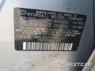 Zdjęcie 12 z 15 samochodu: 2023 HYUNDAI SONATA SEL PLUS VIN:KMHL44J21PA271237 - miniatura