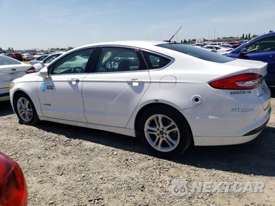 Drugie zdjęcie samochodu z przodu: 2018 FORD FUSION SE HYBRID VIN:3FA6P0LU7JR171551 - miniatura