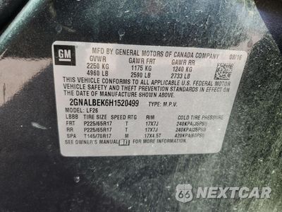 Zdjęcie 13 z 13 samochodu: 2017 CHEVROLET EQUINOX LS VIN:2GNALBEK6H1520499 - miniatura