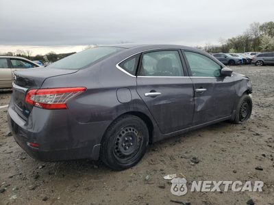Trzecie zdjęcie samochodu z tyłu: 2014 NISSAN SENTRA S VIN:3N1AB7AP6EY336609 - miniatura