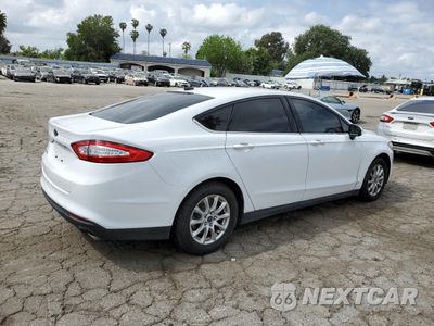Trzecie zdjęcie samochodu z tyłu: 2016 FORD FUSION S VIN:3FA6P0G75GR388724 - miniatura