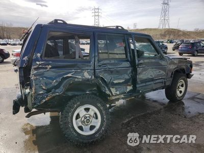 Trzecie zdjęcie samochodu z tyłu: 2000 JEEP CHEROKEE SPORT VIN:1J4FF48S9YL136850 - miniatura