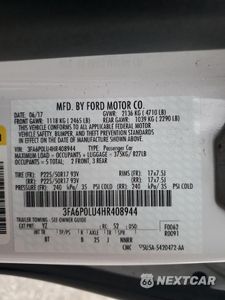 Zdjęcie 12 z 13 samochodu: 2017 FORD FUSION SE HYBRID VIN:3FA6P0LU4HR408944 - miniatura