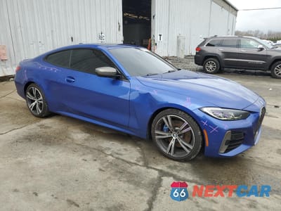 Czwarte zdjęcie samochodu z boku: 2021 BMW M440XI VIN:WBA13AR06MCF59027 - miniatura