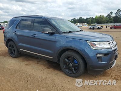 Czwarte zdjęcie samochodu z boku: 2019 FORD EXPLORER XLT VIN:1FM5K7D87KGB53330 - miniatura