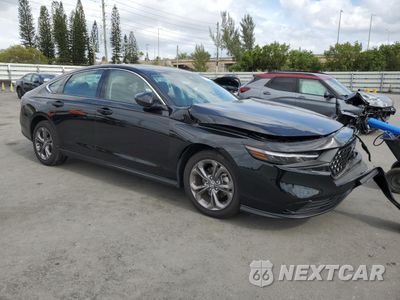Czwarte zdjęcie samochodu z boku: 2024 HONDA ACCORD EX VIN:1HGCY1F39RA055567 - miniatura
