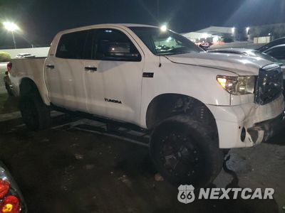 Czwarte zdjęcie samochodu z boku: 2007 TOYOTA TUNDRA CREWMAX LIMITED VIN:5TBDV58127S465568 - miniatura