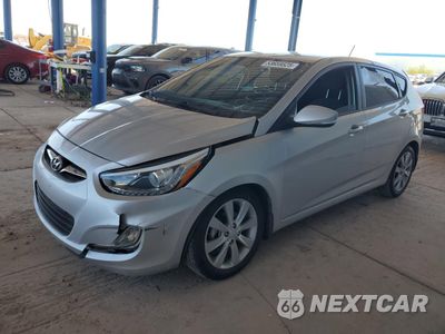 2014 HYUNDAI ACCENT GLS KMHCU5AE4EU178594 - główne zdjęcie licytacji z USA - miniatura