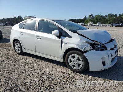 Czwarte zdjęcie samochodu z boku: 2010 TOYOTA PRIUS VIN:JTDKN3DU6A5197303 - miniatura